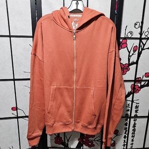 Free Planet Full Zip‎ Hoodie Jacket Size Large New
